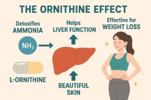 オルニチン 効果 とは？アンモニア解毒で肝機能を助け、ダイエットや美肌にも効く理由