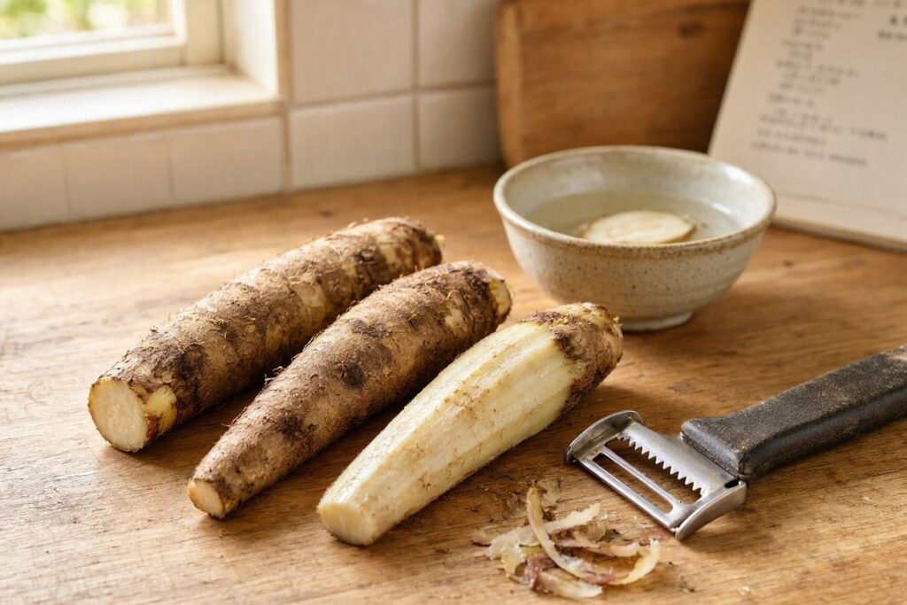 ごぼうは皮ごと食べられる？