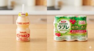 ラブレとヤクルトはどっちがいい?成分・効果・飲み分け方を徹底比較